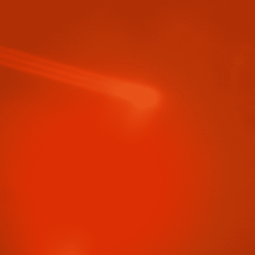 red background